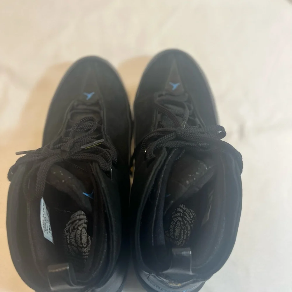 Nike Air Jordan Melo Carmelo Anthony 410 M3 Black Leather 314302 042 Size 11 - Picture 11 of 11